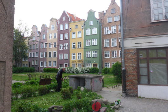 ... Schöne Fassaden in Danzig