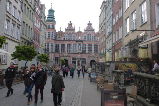 Noch eine Straßenszene in Danzig