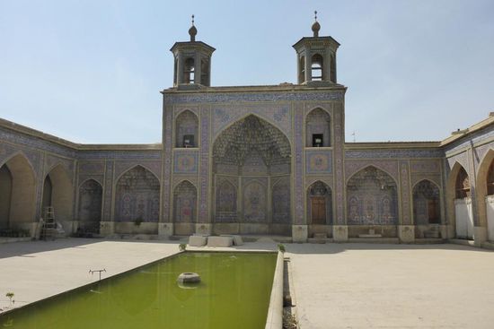 ... Nasr-ol-Molk-Moschee aus dem Jahr 1876 ...