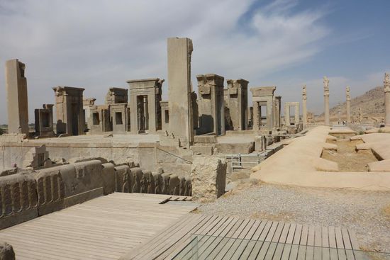Palast des Königs Darius I., des Gründers von Persepolis