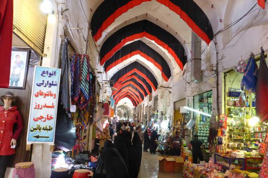 ... einer der interessantesten Basare im Iran