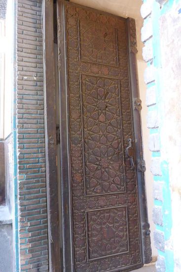 .... schöne Eingangstür ...