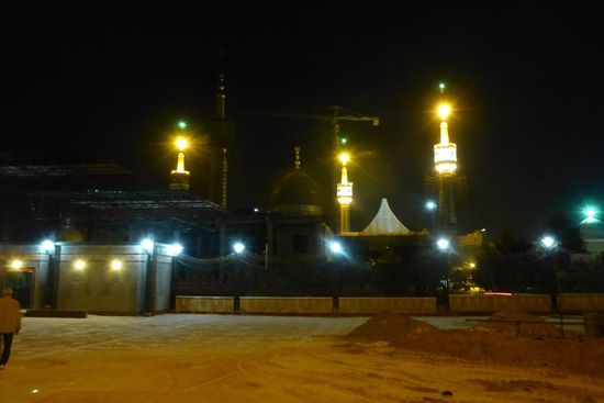 das Imam-Khomeini-Mausoleum ...
