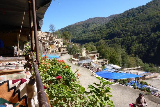 ... bei toller Ausssicht ...