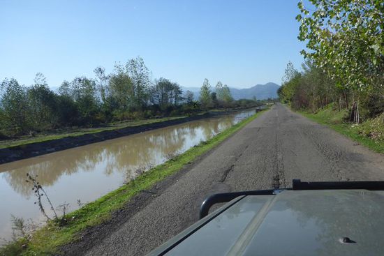 zurück an das Kaspische Meer, könnte auch in den Niederlanden sein