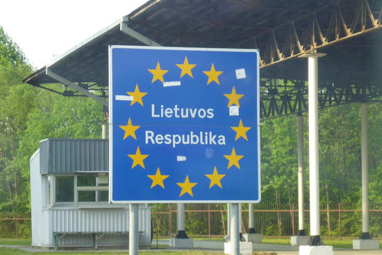 Grenze Polen-Litauen, 17.5.2014, 18.45