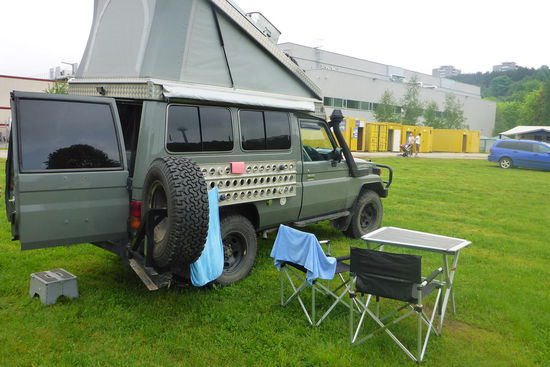 Vilnius City Camping.
Mit vielen schönen Eindrücken brechen wir auf zum Berg der Kreuze