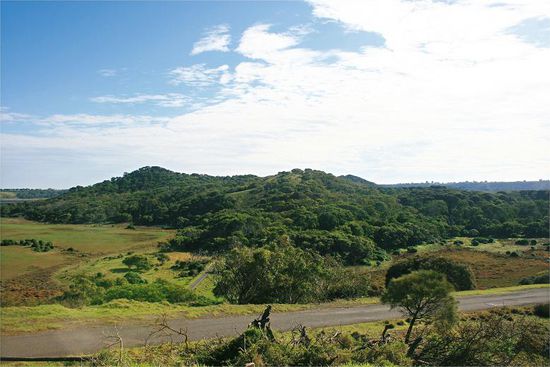 Tower Hill von der Strasse aus