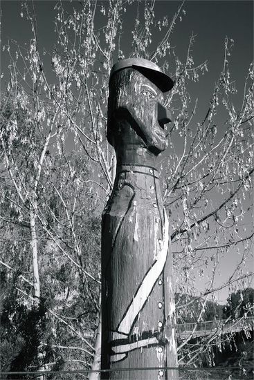 Die Polizei schlich sich heran...