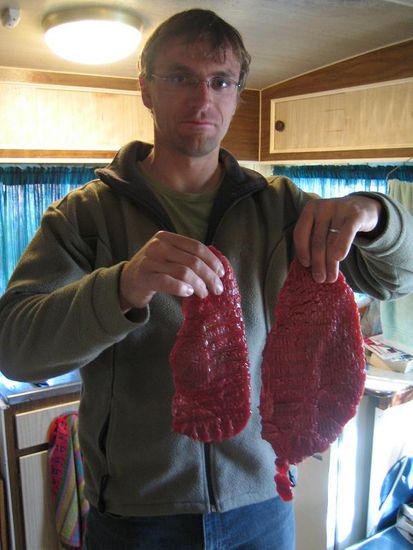 Wer hart arbeitet muss gut essen.