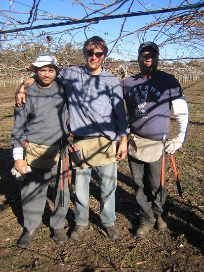 Unsere Tie Down Arbeitskollegen Bi Joy und Khan