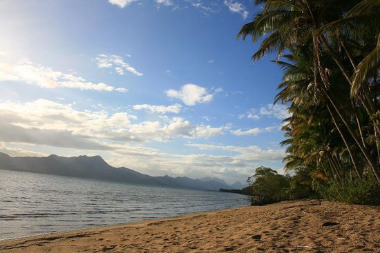 Ueberall eckelhaft schoene Straende, gruene Palmen und Sandkoerner die einem ueberall am Koerper kleben  Ist das nicht wiederlich.
