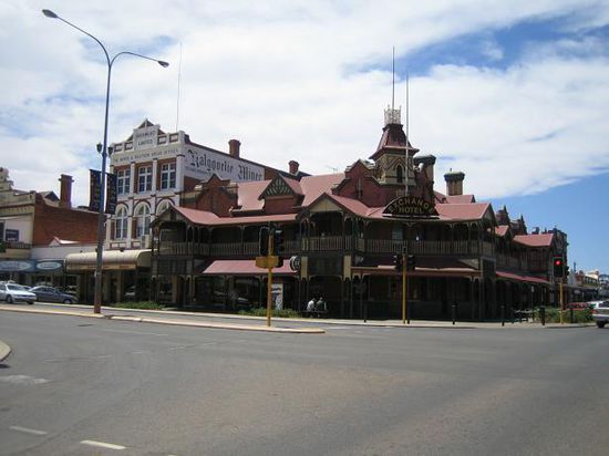 ... oder einen Bummel durch die historische City von Kalgoorlie...
