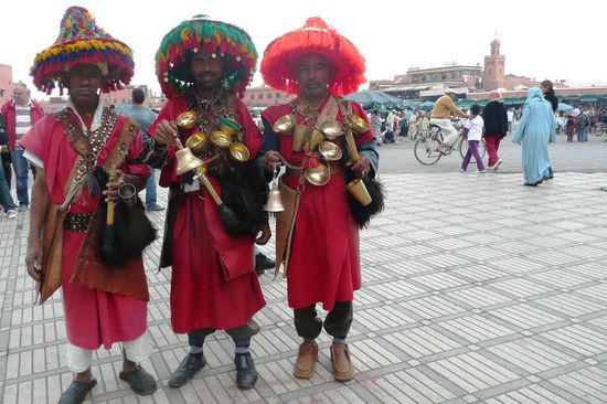 Wasserverkäufer - Djemaa el Fna