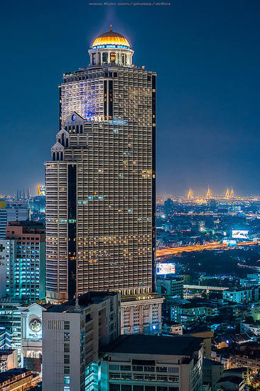 Hotel Lebua at State Tower Bangkok. Hier bleiben wir die nächsten 3 Nächte