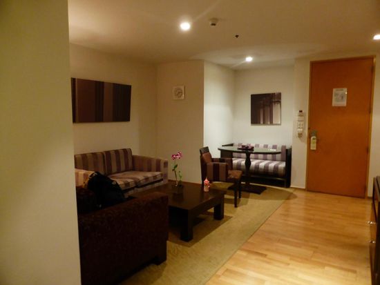 Unser "Zimmer" mit Flussblick