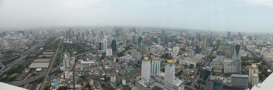 Panorama-Foto von der Aussichtsplattform