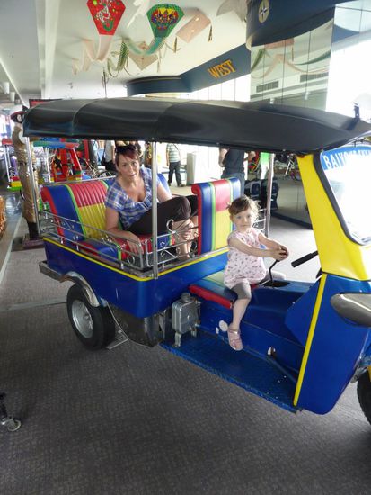 Das hier ist ein TUK TUK... für alle die noch nie in Thailand waren!