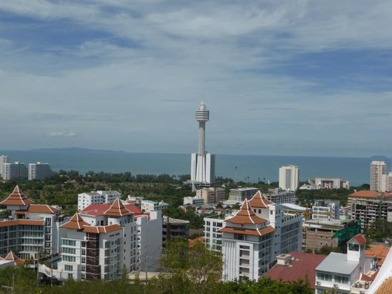 Ausblick auf den Jomtien Beach