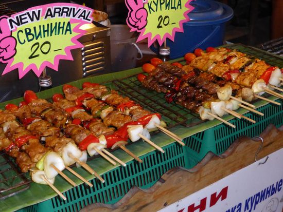 Das sind die Spieße