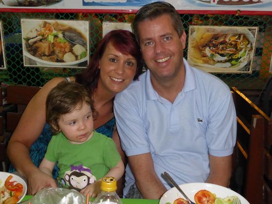 Fleck Family während der Völlerei