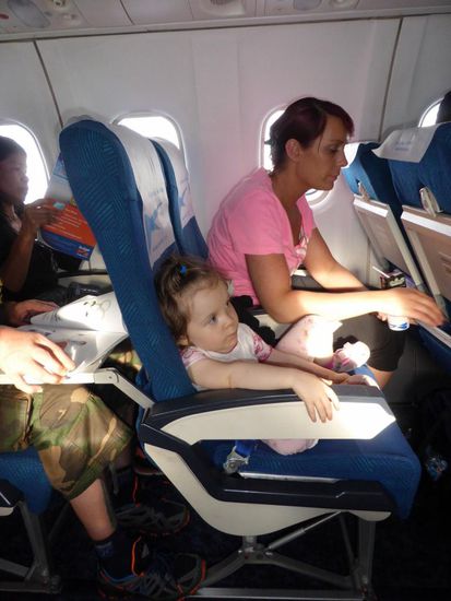 Schön brav sitzen bleiben!