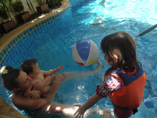 Plantschen ist hier angesagt