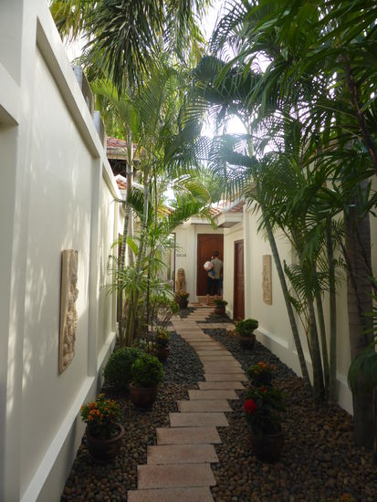 Weg zu unserem Haus! Schön war's 