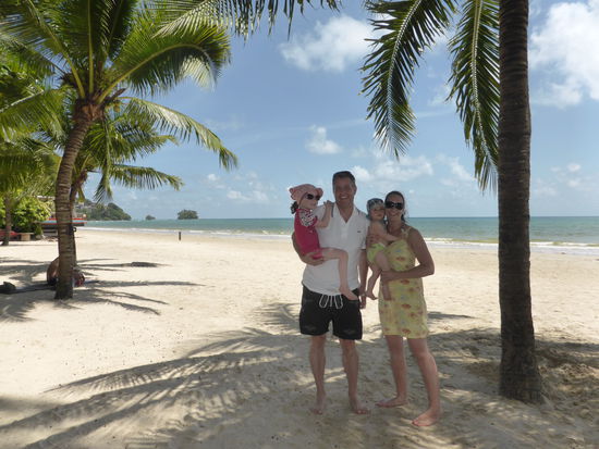 Schnappschuss zu viert