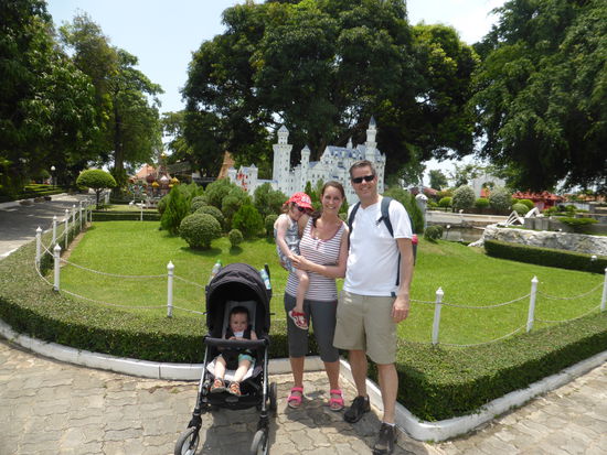 Schloss Neuschwanstein gibt's sogar hier, allerdings im Miniaturformat