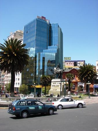 In der City hat La Paz den Charakter einer modernen Grossstadt.