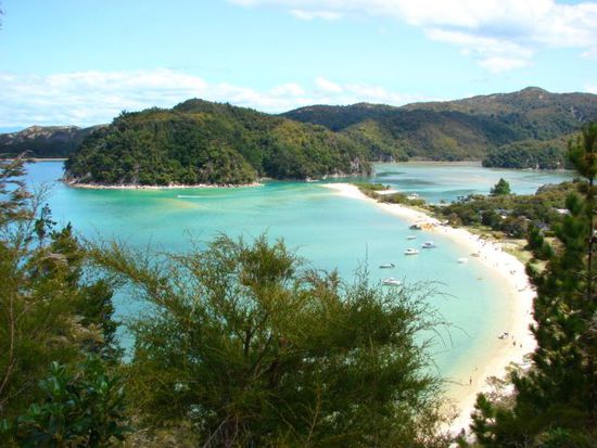 Blick in die Torrent Bay.