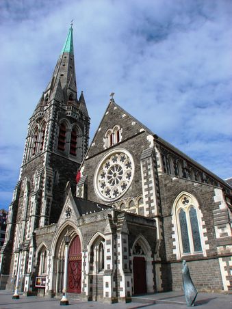 Die anglikanische Kathedrale.