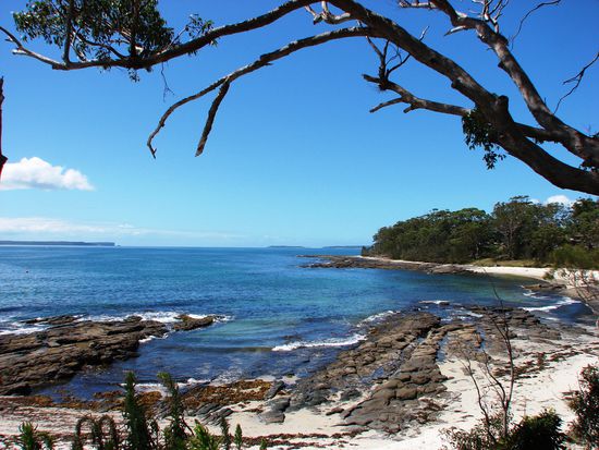 Blick in die Jervis Bay.