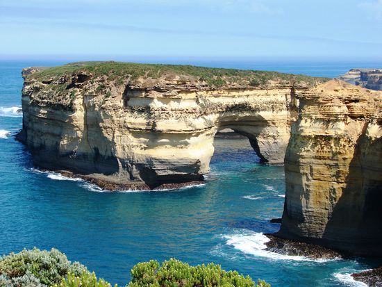 Der Arch bei der Loch Ard Gorge.