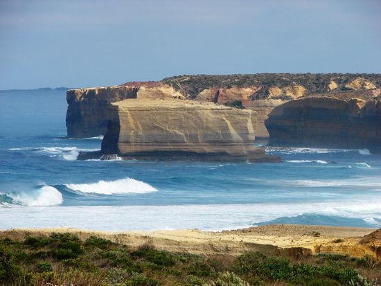 Das Meer hat aus der Steilkueste ...
