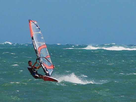 Nach eineinhalb Jahren endlich wieder am Wasser.
