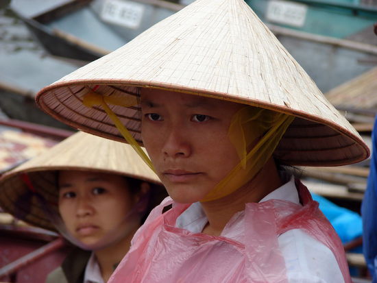 Auch die Einheimischen waren offensichtlich vom Regenwetter nicht begeistert!