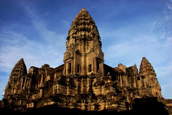 Die fuenf Tuerme im Zentrum erinnern an Maiskolben.