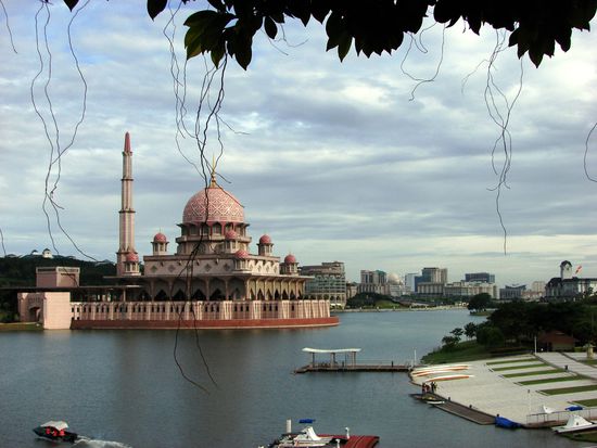 Blick auf die grosse Moschee.