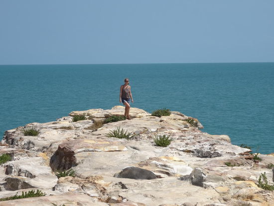 Nette Küste zum Laufen und Spazieren