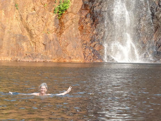 .....Hier war es erlaubt und in der Trockenzeit ungefährlich.....