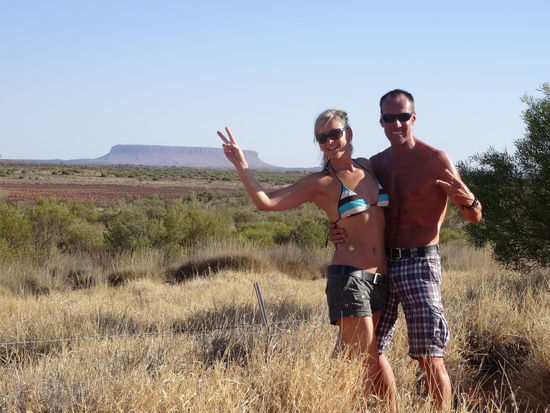 Erstmal Pause einlegen am Mt. Connor