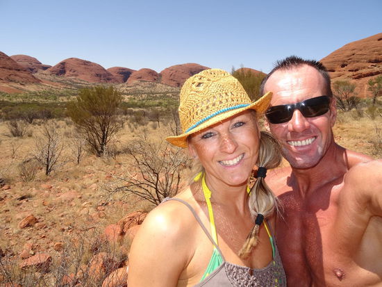 Die Olga´s im Hintergrund