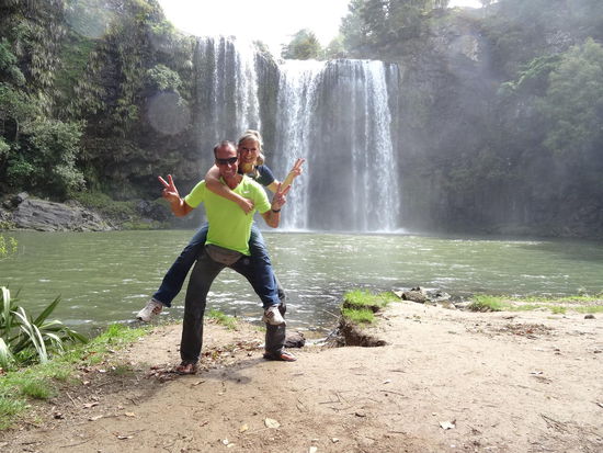 3 Stunden Walk zu den Whangarei Falls