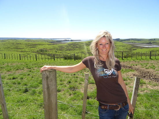 mit Gras bedeckte Dünen