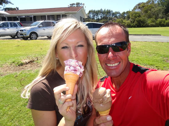 ...zwischendurch nen Touri Eis......