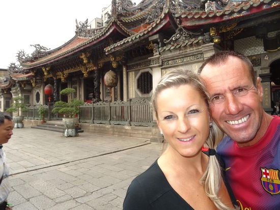 einer der ältesten Tempel Taipeis....