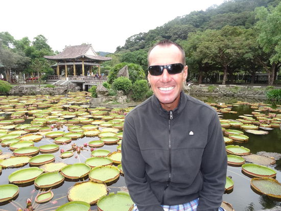 machten auf dem Rückweg nochmal Halt an einem Park