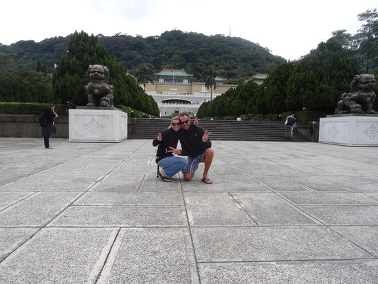 .....und dem National Palace Museum.....